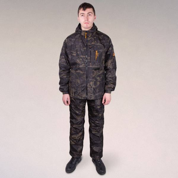 Костюм камуфлированный ( камуфляж ) SPECI.ALL RAF демисезонный камуфлированный черный (1107176) - HAKKI
