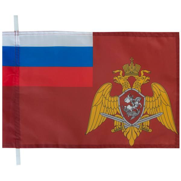 Флаг Федеральной службы войск национальной гвардии Российской Федерации 30х40 (4703018) - HAKKI