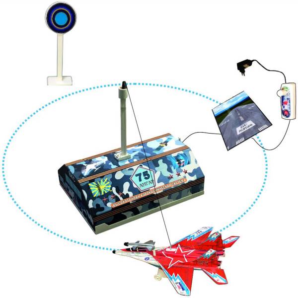 Игрушка Летающая модель самолета ЛМС-М-С-Э-1 Кинжал (4902046) - HAKKI