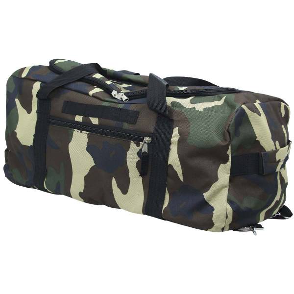 Сумка - рюкзак камуфлированная 60х30х25 45 л 10 м нато (3310870) - HAKKI