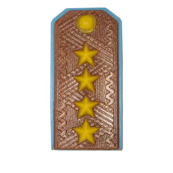 Мыло ручной работы ( авторское ) Погон парадный Генерал армии BКС / ВДВ / ВВС (4804100) - HAKKI
