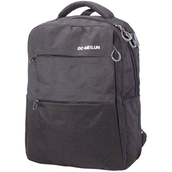 Рюкзак M&L DC.Meilun городской 8803 с USB проводом 40х30х15 18 л черный (3306120) - HAKKI