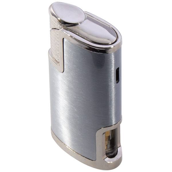 Зажигалка подарочная Lighter Nobilis газовая серебристая (4403953) - HAKKI