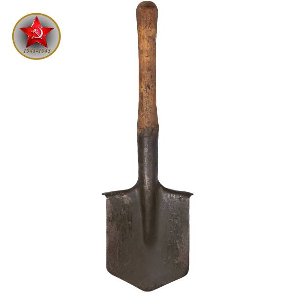 Лопата сапёрная малая ( МСЛ ) времен ВОВ 1943-1945 год без чехла уставная (3330023) - HAKKI