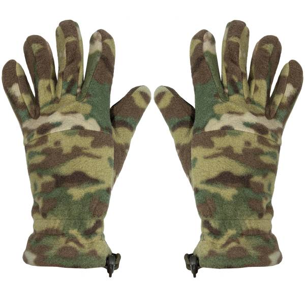 Перчатки KEOTICA ( КЕОТИКА ) зимние флисовые камуфлированные camo-multi (1604952) - ВОЕНТОРГ ТЫЛОВИК