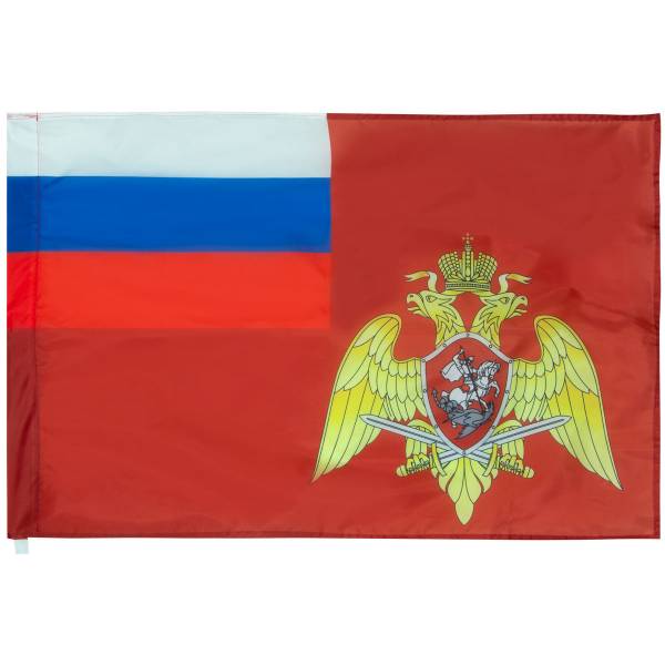 Флаг Федеральной службы войск национальной гвардии Российской Федерации 70х105 (4702052) - HAKKI