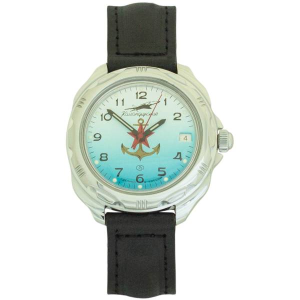 Часы наручные Восток ( Vostok ) Командирские с символикой ВМФ СССР 211084 (4105050) - ВОЕНТОРГ ТЫЛОВИК