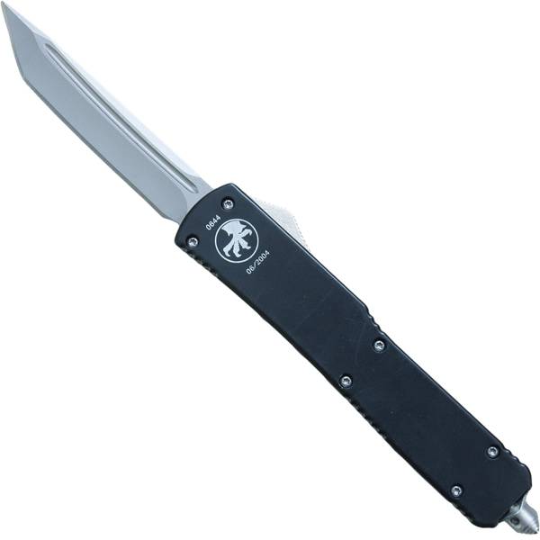 Нож складной MICROTECH автоматический выкидной Combat Troodon 00556 S/E в чехле черный (3913058) - HAKKI