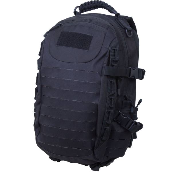 Рюкзак TAC тактический системы MOLLE ( МОЛЛЕ ) 27х46х28 35 л черный (3306048) - HAKKI