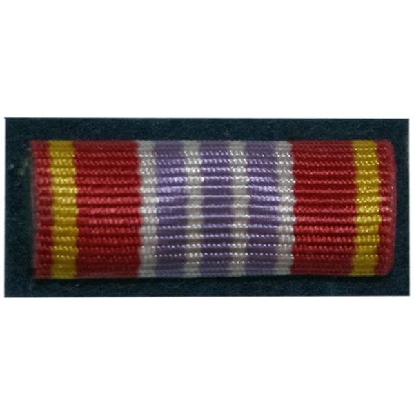 Планка №1 ФСИН За отличие в военной службе 3 степени синий фон на клипсе (2405133) - HAKKI