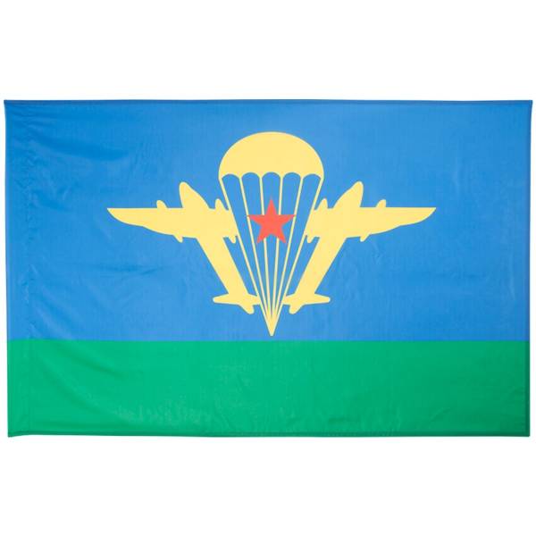 Флаг ВДВ ( Воздушно-десантные войска ) СССР 90х135 (4701032) - HAKKI