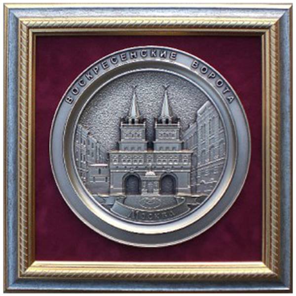 Плакетка ( панно ) Воскресенские ворота 260х260 (4406216) - HAKKI