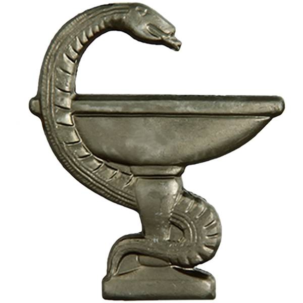 Эмблема ( знак ) петличная ( петлица ) Медицинская служба правая защитная (2102011) - HAKKI