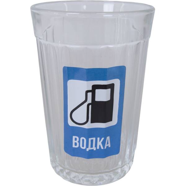 Стакан граненый прикольный Водка (4609080) - HAKKI
