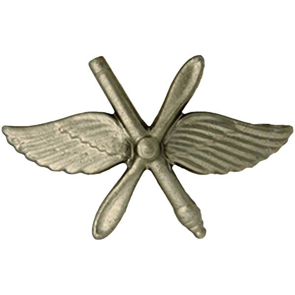 Эмблема ( знак ) петличная ( петлица ) ВВС защитная (2102087) - HAKKI