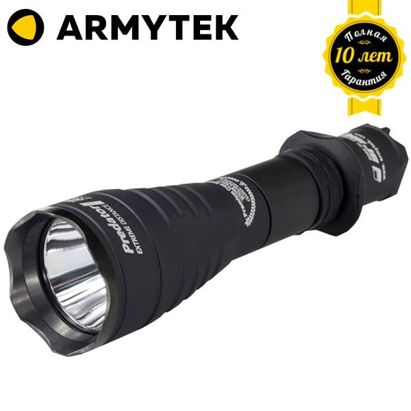 Фонарь Armytek ( Армитек ) тактический Predator ( Предатор ) v3 Cree XP-L HI White (3311053) - HAKKI