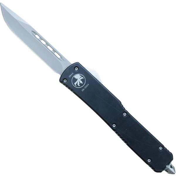 Нож складной MICROTECH автоматический выкидной Combat Troodon 00556 S/E в чехле черный (3913060) - HAKKI