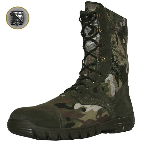 Ботинки с высоким берцем ( берцы ) БУТЕКС ( BYTEKS ) Тропик 3341 демисезонные camo-multi (1502931) - HAKKI