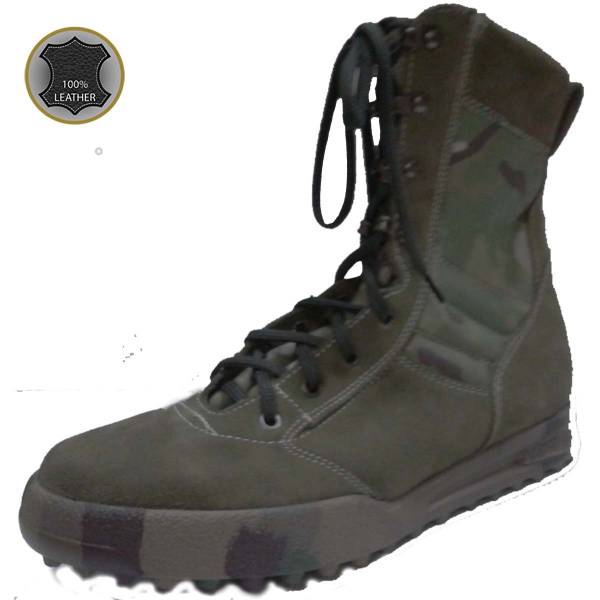 Ботинки с высоким берцем ( берцы ) GARSING ( ГАРСИНГ ) TACTICS WIND 3900 МО облегченные CAMO-MULTI (1502948) - HAKKI