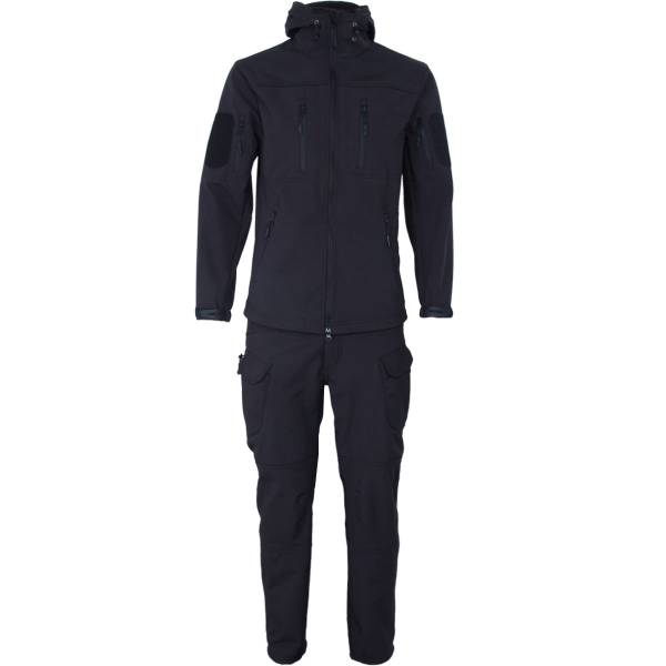 Костюм TAC Softshell мембранный ветровлагозащитный черный (1107969) - ВОЕНТОРГ ТЫЛОВИК