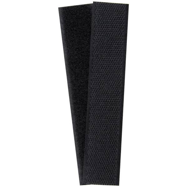 Липучка ( Velcro лента контактная ) для нашивки на грудь ВМФ России 12,5x2,5 см черная (2106073) - HAKKI
