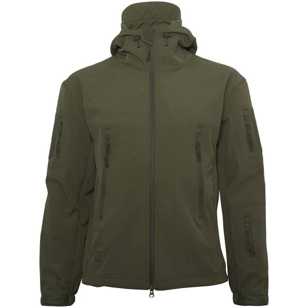 Куртка TAC SoftShell тактическая демисезонная ветровлагозащитная мембрана оливковая (1105103) - ВОЕНТОРГ ТЫЛОВИК