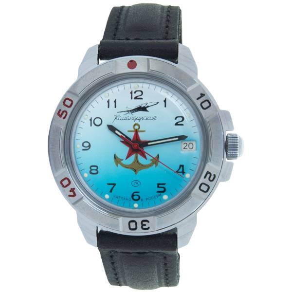 Часы наручные Восток ( Vostok ) Командирские с символикой ВМФ СССР 431084 (4105099) - ВОЕНТОРГ ТЫЛОВИК