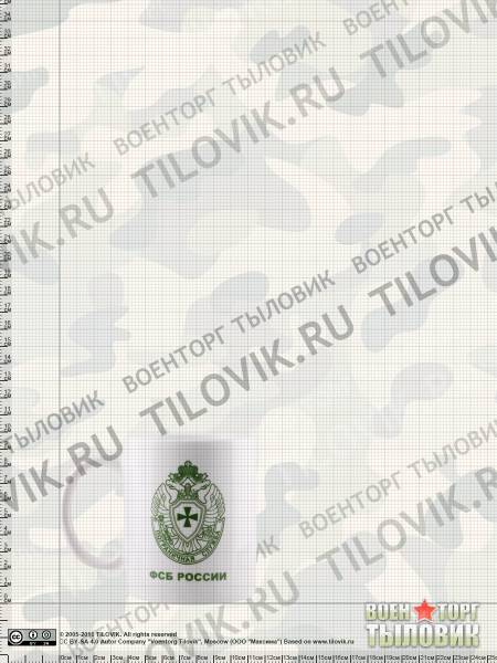 Кружка с символикой Пограничная служба ФСБ России белая (4601015) - HAKKI