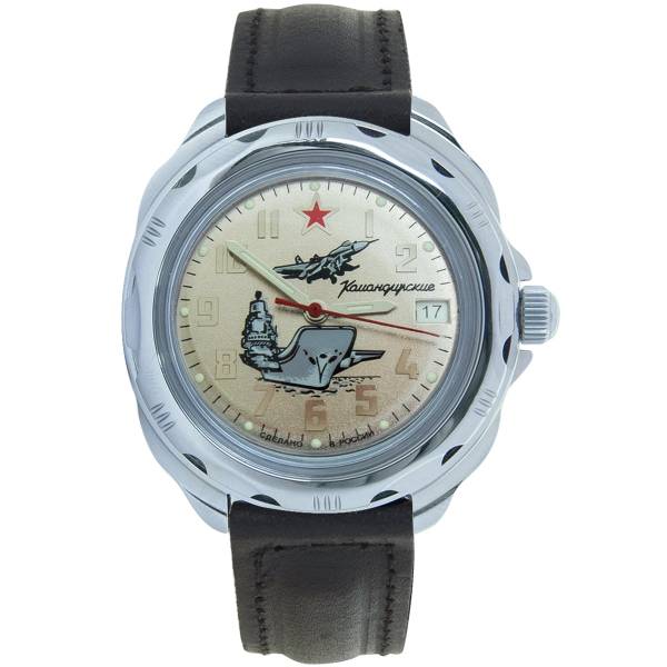 Часы наручные Восток ( Vostok ) Командирские с символикой ВМФ подводные силы 211402 (4105089) - ВОЕНТОРГ ТЫЛОВИК