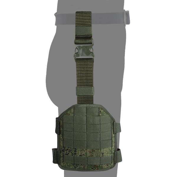 Платформа набедренная Азимут ( Azimut ) тактическая системы MOLLE камуфлированная цифра зеленая (3207958) - HAKKI