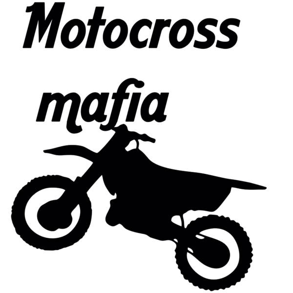 Наклейка на авто виниловая Motocross mafia 10х10 (12013013)