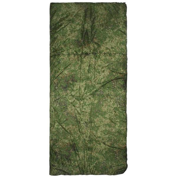 Мешок спальный ( спальник ) TRAFFIC ( ТРАФФИК ) Охотник-400 XXL СОС-О4xxl +15° -10° одеяло камуфлированный 215х180 400 г/кв.м. цифра зеленая (3307008) - ВОЕНТОРГ ТЫЛОВИК