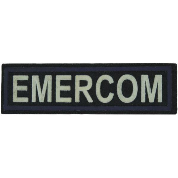 Нашивка ( шеврон ) на грудь EMERCOM пластизолевая (2501990) - HAKKI