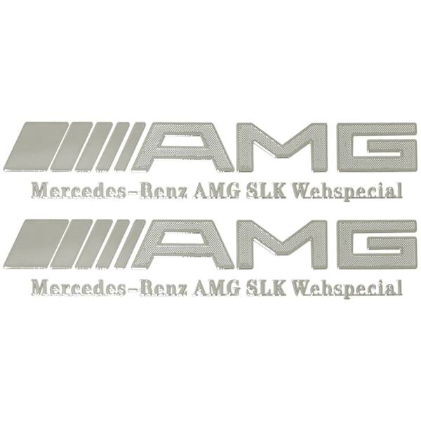 Наклейка металлизированная АМГ ( AMG ) 1,5х9 (4420036) - HAKKI