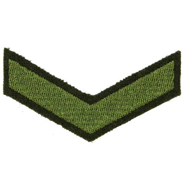 Знак - годичка ( нашивка шеврон ) нарукавный за выслугу лет ( по годам службы ) 1 год полевой вышитый (2508076) - HAKKI
