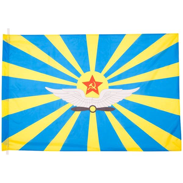 Флаг ВВС ( Военно-воздушные силы ) СССР 90 х135 (4701010) - HAKKI