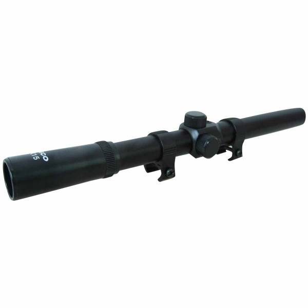 Прицел оптический TASCO Rifle scope 4х15 черный (3005999) - ВОЕНТОРГ ТЫЛОВИК