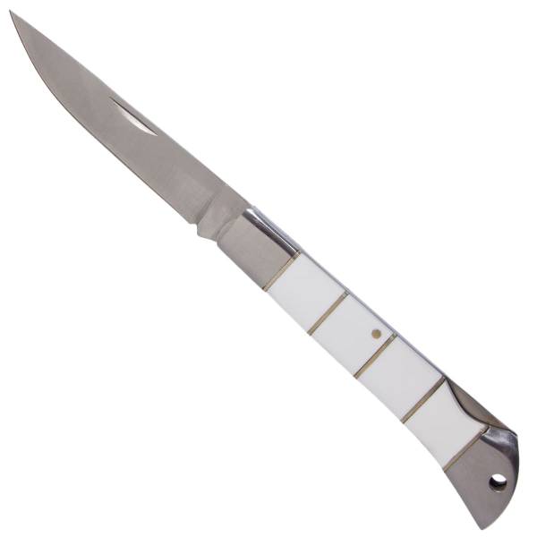 Нож складной Stainless Steel knife белый (3914044)  - HAKKI