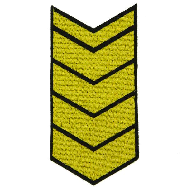 Знак - годичка ( нашивка шеврон ) нарукавный за выслугу лет ( по годам службы ) 21 год вышитый (2508046) - HAKKI