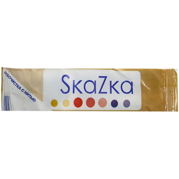 Зубочистка SkaZka с зубной нитью С-035 (3504024) - HAKKI