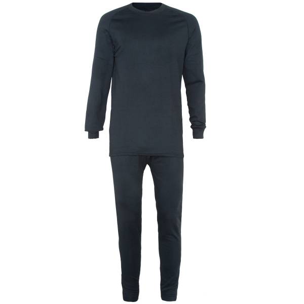 Термобелье NordKapp AVI-OUTDOOR мужское HUNTING 5632B двухслойное фуфайка+кальсоны черное (1206053) - HAKKI