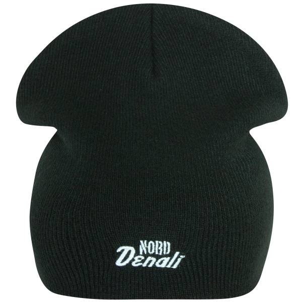 Шапка NORD DENALI зимняя вязаная без отворота черная (1409098) - HAKKI