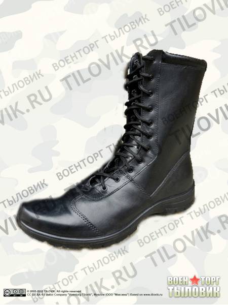 Ботинки с высоким берцем ( берцы ) GARSING ( ГАРСИНГ ) Extrim WINTER 5256 зимние черные (1502930) - HAKKI