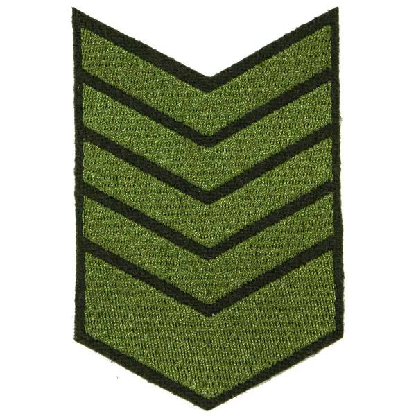 Знак - годичка ( нашивка шеврон ) нарукавный за выслугу лет ( по годам службы ) 9 лет полевой вышитый (2508084) - HAKKI
