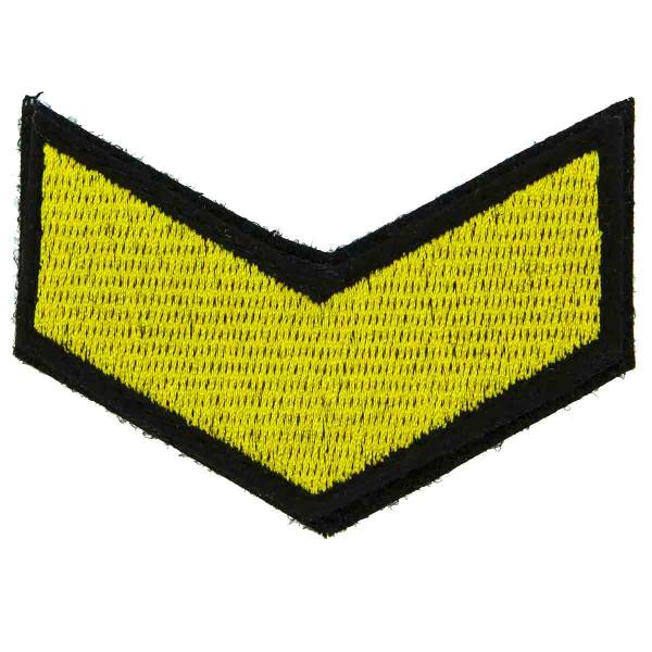 Знак - годичка ( нашивка шеврон ) нарукавный за выслугу лет ( по годам службы ) 5 лет вышитый на липучке (2508005) - HAKKI
