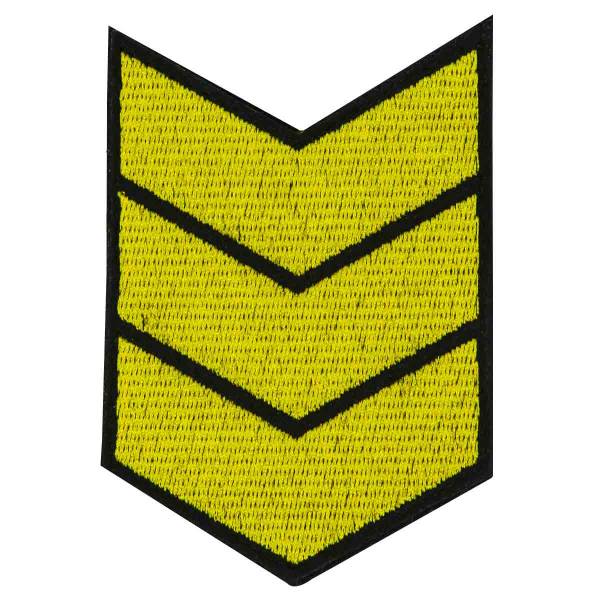 Знак - годичка ( нашивка шеврон ) нарукавный за выслугу лет ( по годам службы ) 15 лет вышитый на липучке (2508015) - HAKKI