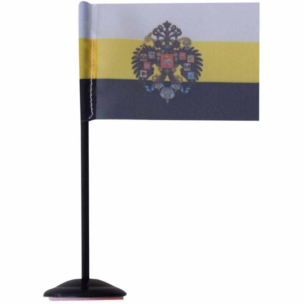 Флаг мини Имперский с гербом на подставке 4х7 (4706017) - HAKKI