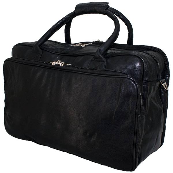 Сумка ( портфель ) Pakistan дорожная мужская ТR Bag кожаная 50х30х25 35 л черная (3310889) - ВОЕНТОРГ ТЫЛОВИК