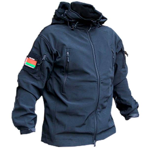 Куртка GARSING ( ГАРСИНГ ) Gunfighter ( Оперативник ) Softshell ветровка GSG-4 navy-blue (1105968) - HAKKI