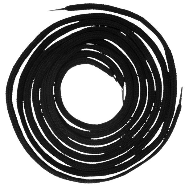 Шнурки капроновые А-005 для ботинок 0,75 м черные (1509006) - HAKKI